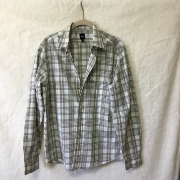 GAP Other - Gap Gray Stripped Long Sleeve Button Shirt